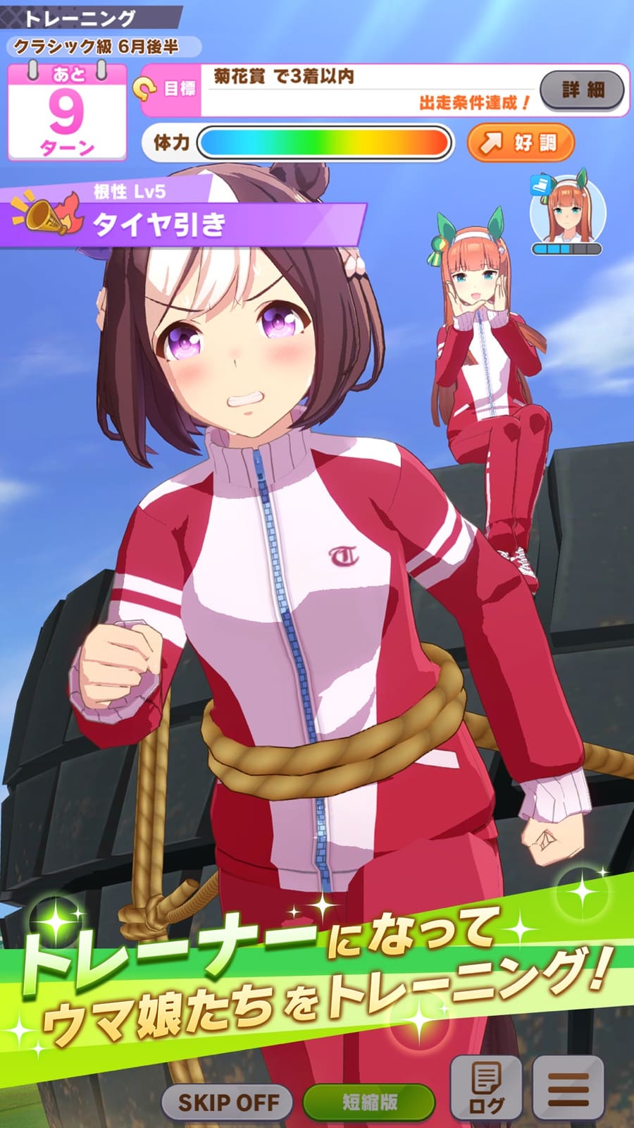 トレーニング画面